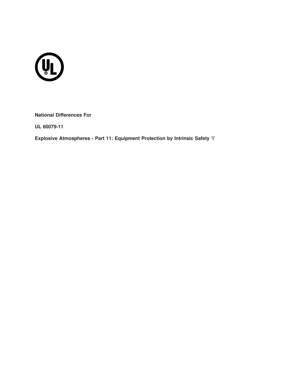 UL 60079-11 PDF